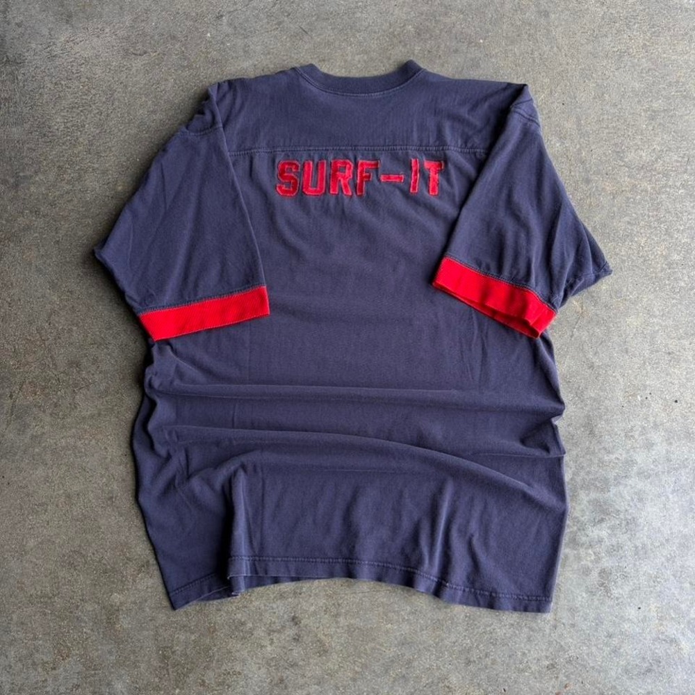 90s‎ vintage surf it ringer tee